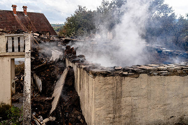 Professional Fire Damage Removal technician working in Largo, FL